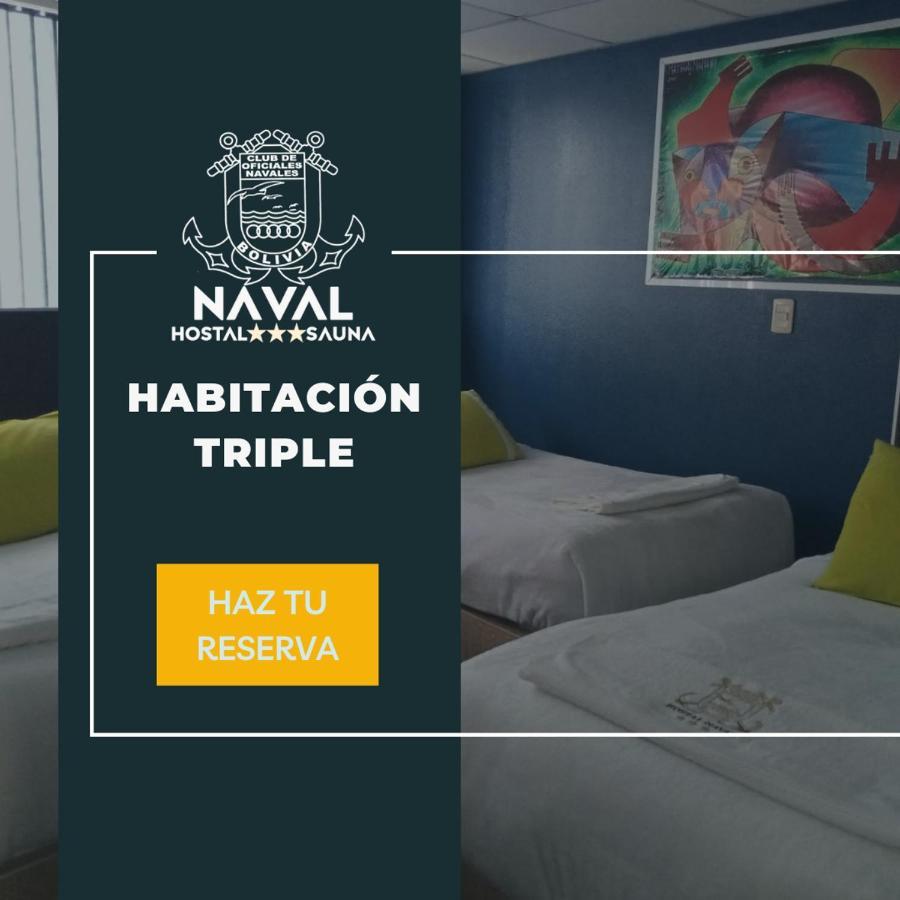 Hostal Naval Hotel La Paz Exterior foto